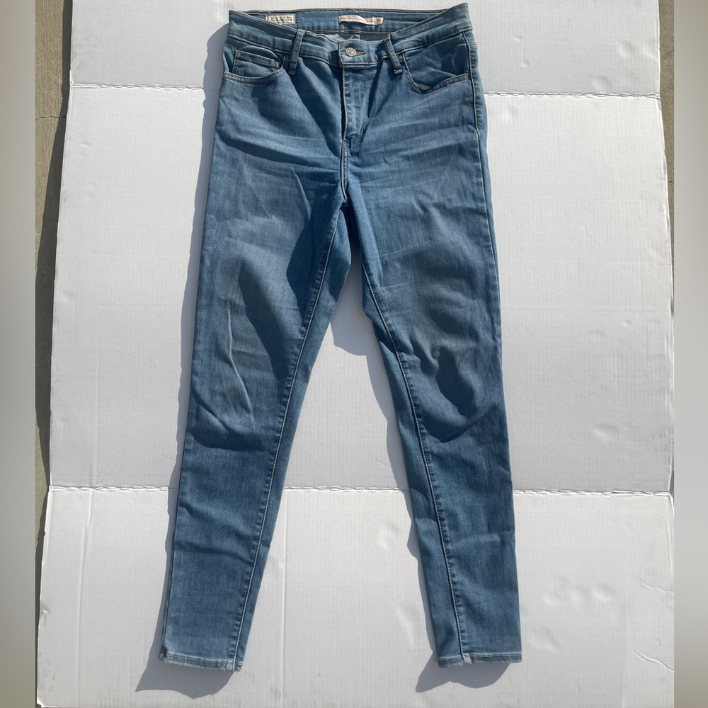 Levi’s 720 High Rise Super Skinny Jeans Size 29 Like New - Picture 3 of 6